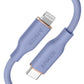 Anker Powerline III Flow usb c to Lightning Cable for iPhone 12 Pro Max / 12/11 Pro/X/XS/XR / 8 Plus Charger cable usb type c