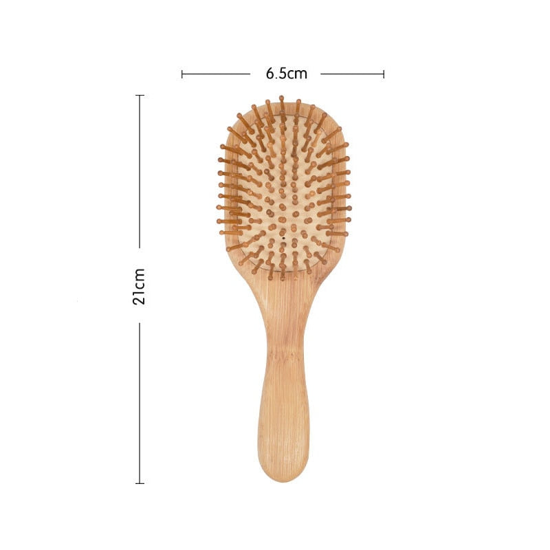 Bamboo Wood Comb Professional Massage Hairbrush