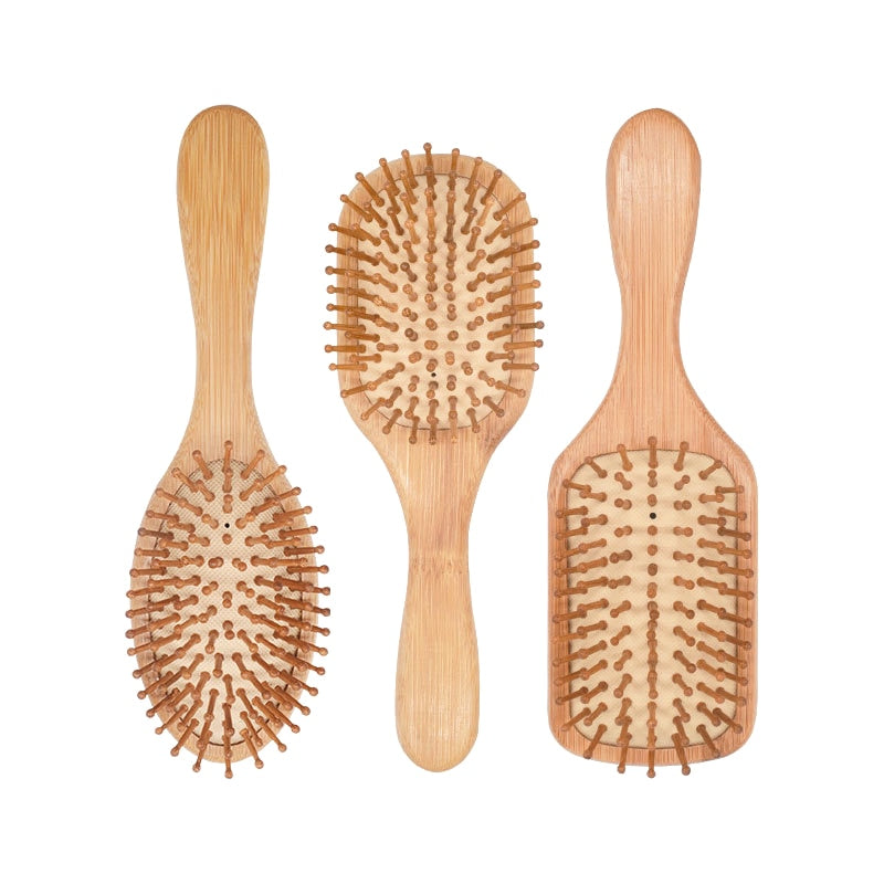 Bamboo Wood Comb Professional Massage Hairbrush