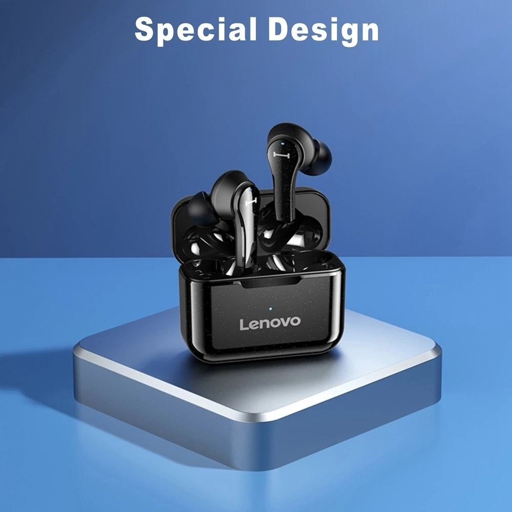 Original Lenovo QT82 Ture Wireless Earbuds Touch Control Bluetooth Earphones Stereo HD Talking With Mic Wireless Headphones