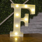 Letters and Numbers LED Lights Lamp Décor