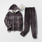 Hooded Flannel Men's and Women's Pajama's