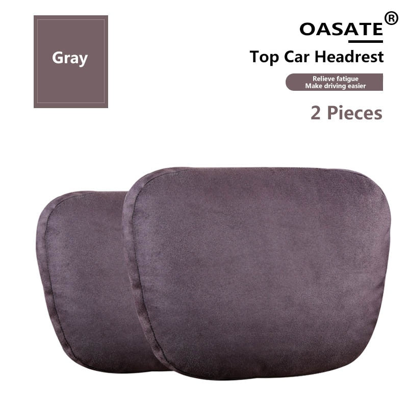 Top Quality Car Headrest, 2 Pieces and Multiple Colors