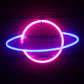 Planet Neon Light