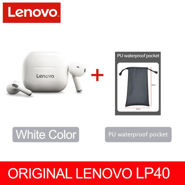 Lenovo LP40 TWS Bluetooth Earbuds Touch Control