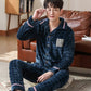 Men's Warm Flannel Sleepwear