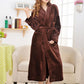 Women's Fleece Long Robe