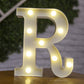 Letters and Numbers LED Lights Lamp Décor