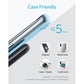 Anker Wireless Charger, 10W Max PowerWave Stand Upgraded, Qi-Certified, 7.5W for iPhone 11, 11 Pro, 11 Pro Max(No AC Adapter)