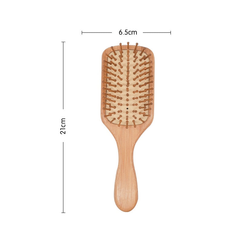 Bamboo Wood Comb Professional Massage Hairbrush