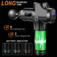 Massage Gun Muscle Stimulator 30 Speeds Body Massager Black Phoenix a2 Gun Massage MG47091
