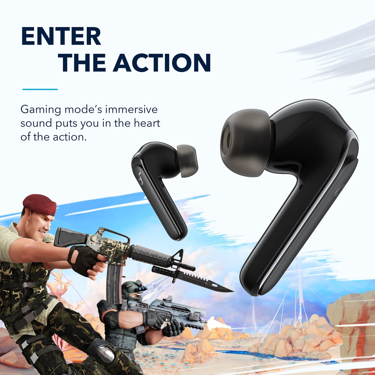 Anker Soundcore Life P3 Noise Cancelling wireless Earbuds, bluetooth earphones, Thumping Bass, 6 Mics for Clear Calls