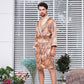 Men's Robe Nightgown Satin Kimono Bathrobe
