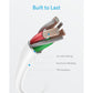Anker PowerLine II Lightning Cable, USB Charging/Sync Lightning Cord Compatible with iPhone 11 11 Pro 11 Pro Max Xs