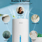 Acare Dehumidifier Moisture Absorbers Air Dryer with 900ml Water Tank