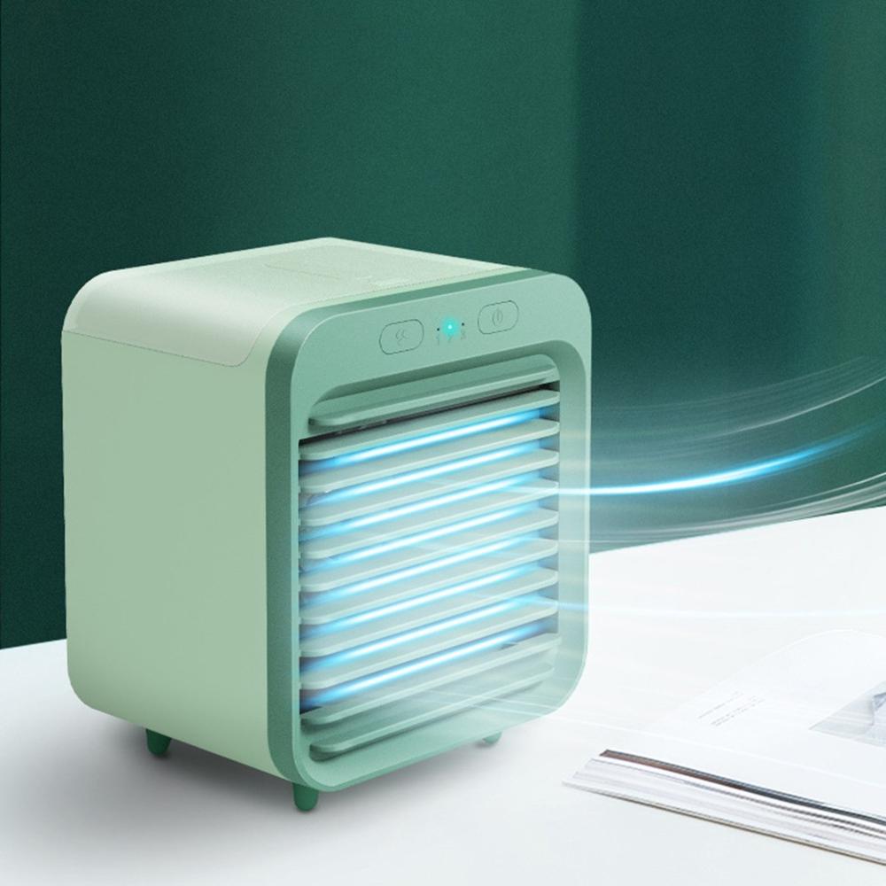 USB Desk Mini Fan Portable Air Cooler and Humidifier