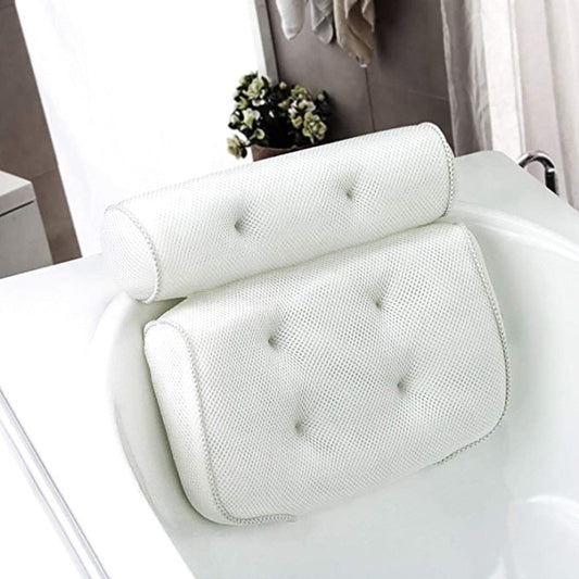 SPA Non-Slip Bath Pillow with Suction Cups