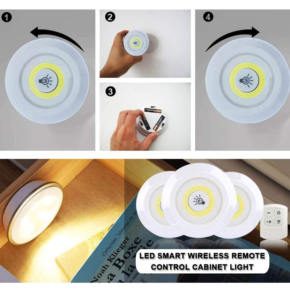 Smart Wireless Remote Control Dimmable Night Light