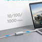 Anker USB C to Ethernet Adapter, USB C to Gigabit Ethernet Adapter, Aluminum Portable USB C Adapter, for MacBook Pro