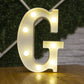 Letters and Numbers LED Lights Lamp Décor