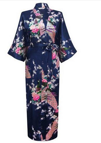 Women's Silk Kimono Robe, Numerous Designs