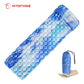 Outdoor Sleeping Pad Inflatable Mattress with Pillow, Travel Mat Folding Bed Ultralight Air Cushion