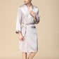 Luxury Men's Satin Kimono Robe