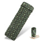Outdoor Sleeping Pad Inflatable Mattress with Pillow, Travel Mat Folding Bed Ultralight Air Cushion