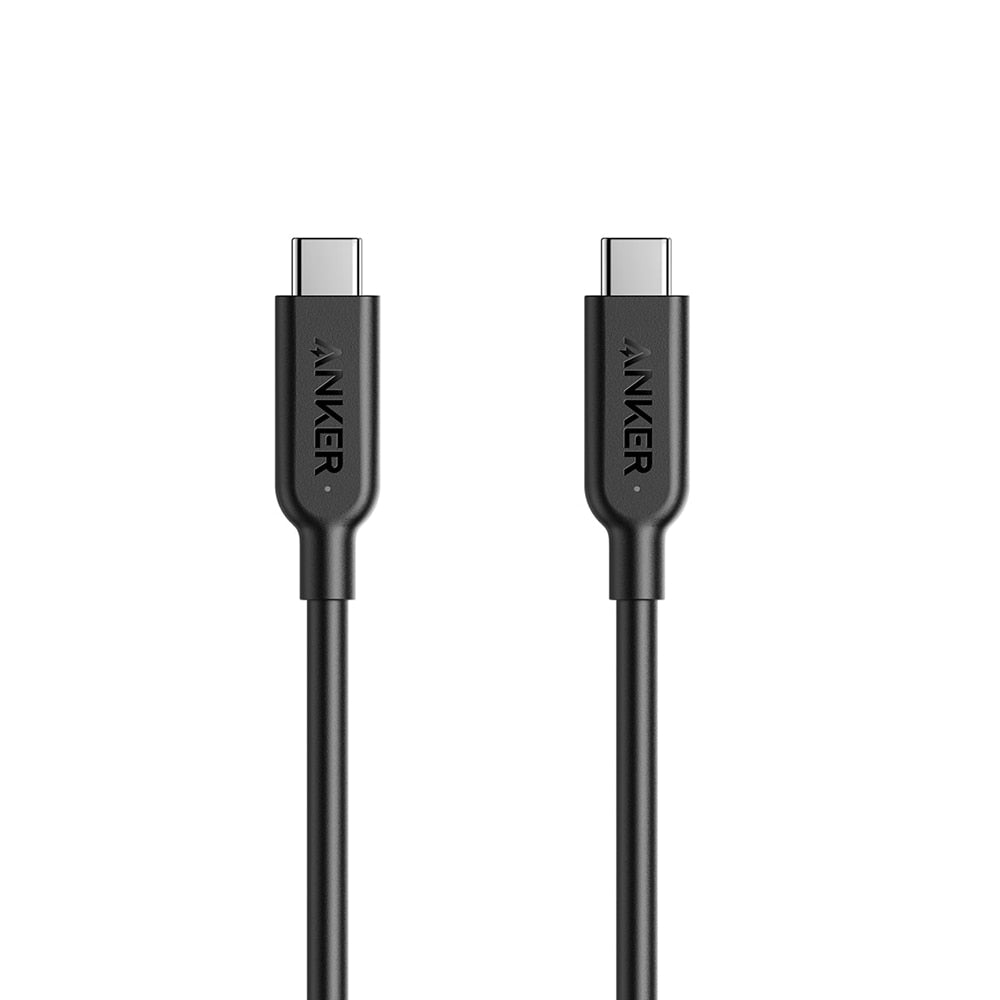 Anker Powerline II USB-C to USB-C 3.1 Gen 2 Cable (3ft) with Power Delivery, for Samsung Galaxy, Huawei, Macbook, MacBook Pixel etc