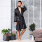 Luxury Men's Satin Kimono Robe