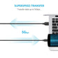 Anker USB C Cable Powerline USB C to USB 3.0 Cable with 56k Ohm Pull-up Resistor for Samsung iPad Pro Sony LG HTC etc