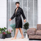 Luxury Men's Satin Kimono Robe