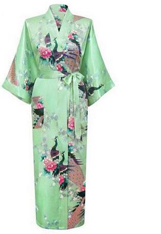 Women's Silk Kimono Robe, Numerous Designs