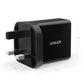 Quick Charge 3.0, Anker 18W USB Wall Charger UK/EU Plug (Quick Charge 2.0 Compatible) PowerPort+ 1 for iPhone iPad LG HTC etc