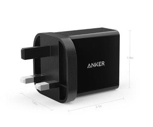 Quick Charge 3.0, Anker 18W USB Wall Charger UK/EU Plug (Quick Charge 2.0 Compatible) PowerPort+ 1 for iPhone iPad LG HTC etc