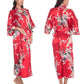 Women's Silk Kimono Robe, Numerous Designs