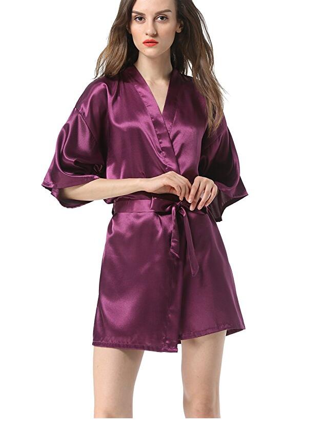 Women's Satin Robe