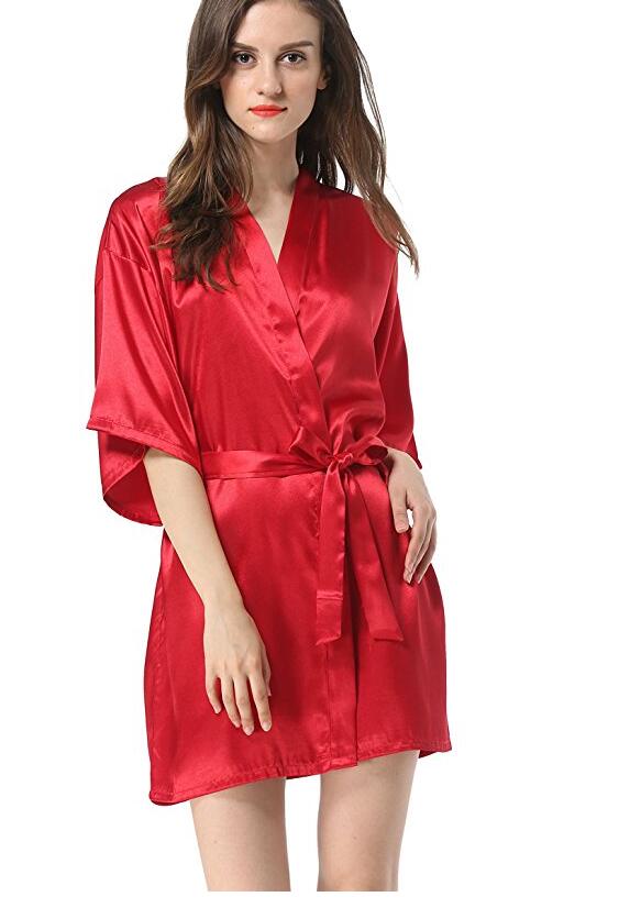 Women's Satin Robe