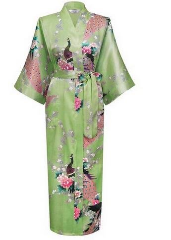 Women's Silk Kimono Robe, Numerous Designs