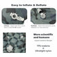 Outdoor Sleeping Pad Inflatable Mattress with Pillow, Travel Mat Folding Bed Ultralight Air Cushion