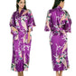 Women's Silk Kimono Robe, Numerous Designs