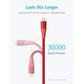 Anker PowerLine+ II Lightning Cable MFi Certified Compatibility with iPhone 11/11 Pro X/8/8 Plus/7/7 Plus/6/6 Plus/5/5s and More