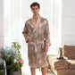 Luxury Men's Satin Kimono Robe