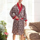 Luxury Men's Satin Kimono Robe