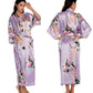 Women's Silk Kimono Robe, Numerous Designs
