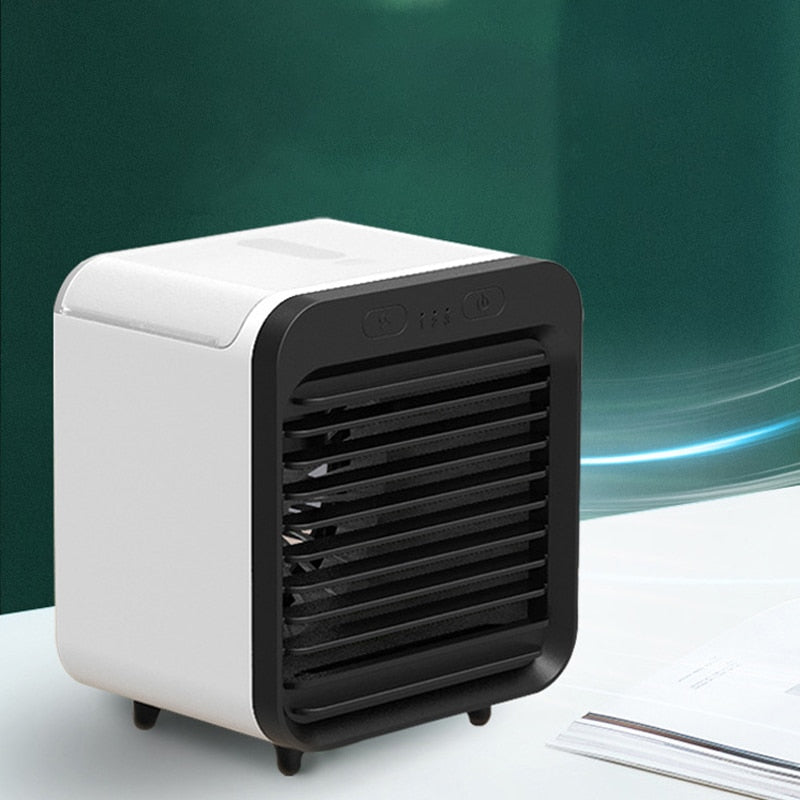 USB Desk Mini Fan Portable Air Cooler and Humidifier