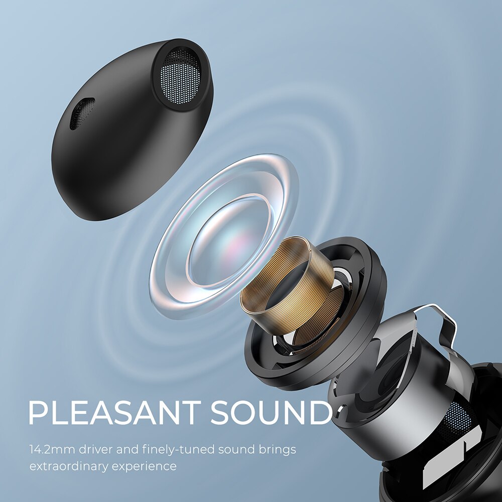 SoundPEATS Air3 Wireless Earphones QCC3040 Bluetooth V5.2 Earbuds AptX-Adaptive, 4 Mics+CVC Noise Cancellation, in-Ear Detection