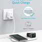 Anker Wireless Charging Station, 2 in 1 PowerWave+ Pad with Holder for Apple Watch 5/4/3/2, Wireless Charger for iPhone 11, Pro,