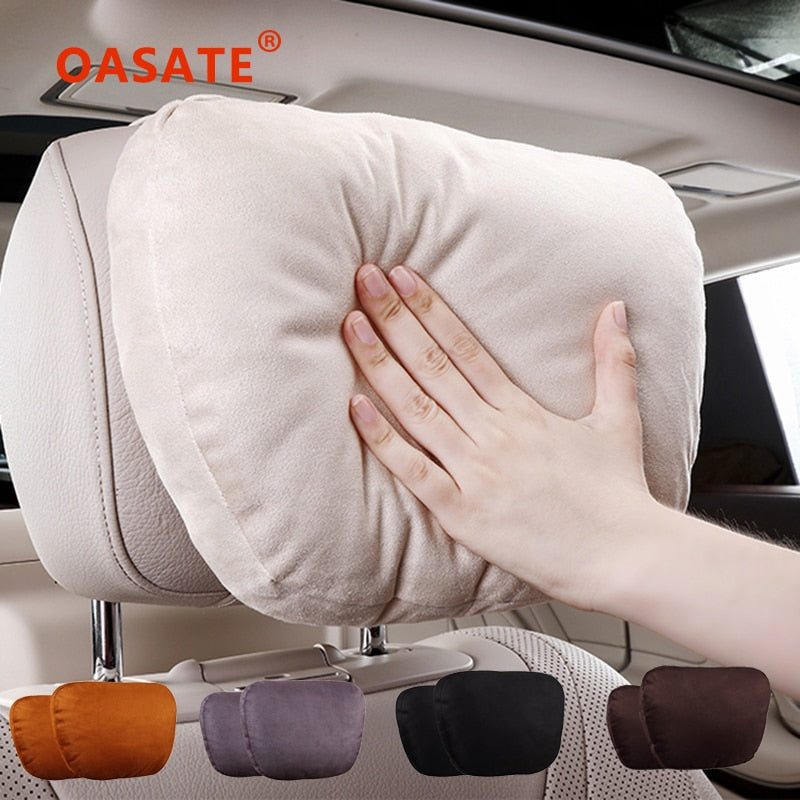 Top Quality Car Headrest, 2 Pieces and Multiple Colors