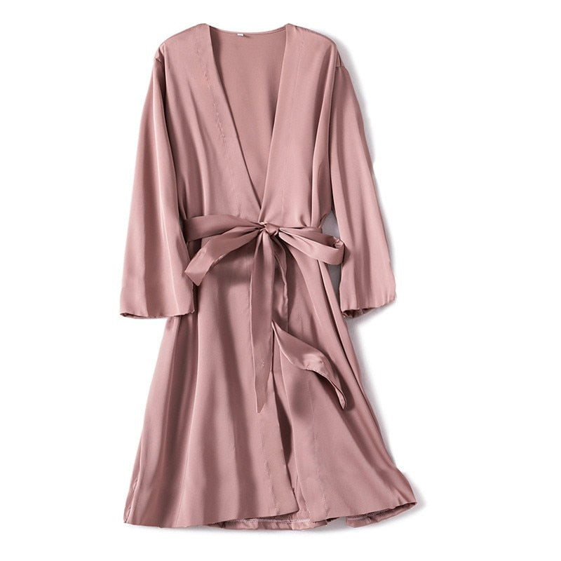 Women's Satin Robe